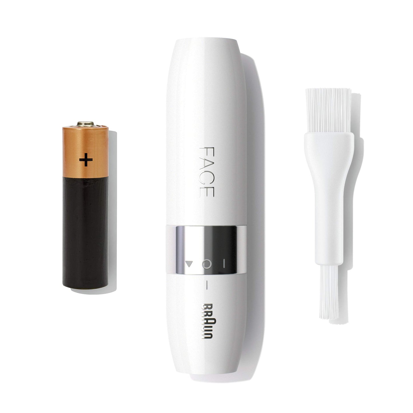 Braun Face Epilatore Elettrico Donna, con Rifinitore di Precisione, Depilazione Elettrica Viso, Baffetti, Mento E Guance, Adatto anche alla zona Bikini, Idea Regalo Depilatore Donna, FS1000 Bianco